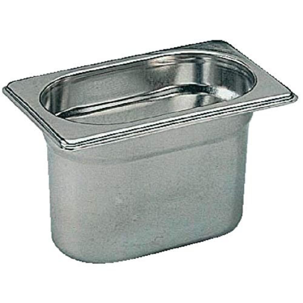 Bourgeat K078 Stainless Steel 1/9 Gastro norm Pan, 65 mm