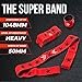 Two8 Bands Multi Loop Bands - Athletic Training Bands, Sports Performance Equipment Strength Conditioning Bands, Speed & Agility Bands - Resistance Bands for Strength Training Legs, Knee, Hip & Back