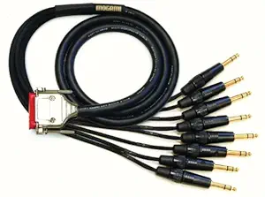 Mogami Gold DB25-TRS 15 Analog Interface 15 feet
