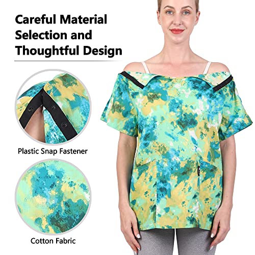 TOMMHANES AMISGUOER Post Surgery Shirt Shoulder Surgery Rehab Clothes Mastectomy Shirts Rehab Examinations Shirt2