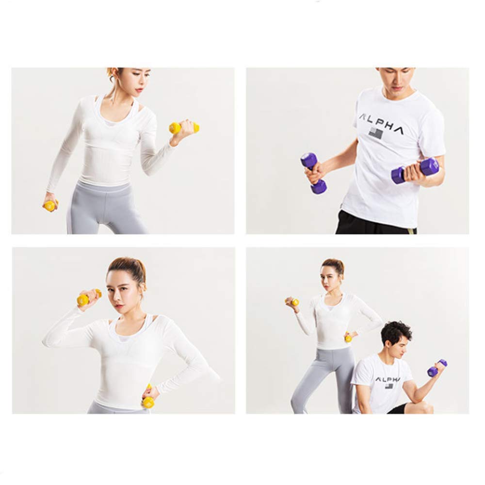 NA Damskie hantle, damskie domowe fitness z cienkimi ramionami sprzęt treningowy dla dziewcząt, cienkie ramiona, trening siłowy o niskiej intensywności (2 kg * 2)