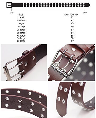 NYFASHION101 Solid Rich Fashion Color Double Grommet Belt2