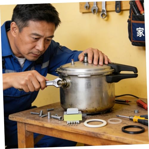 TEHAUX transformador de voltaje de alto rendimiento para olla eléctrica, piezas de repuesto de plástico para cocina, 2 unidades miniatura 6
