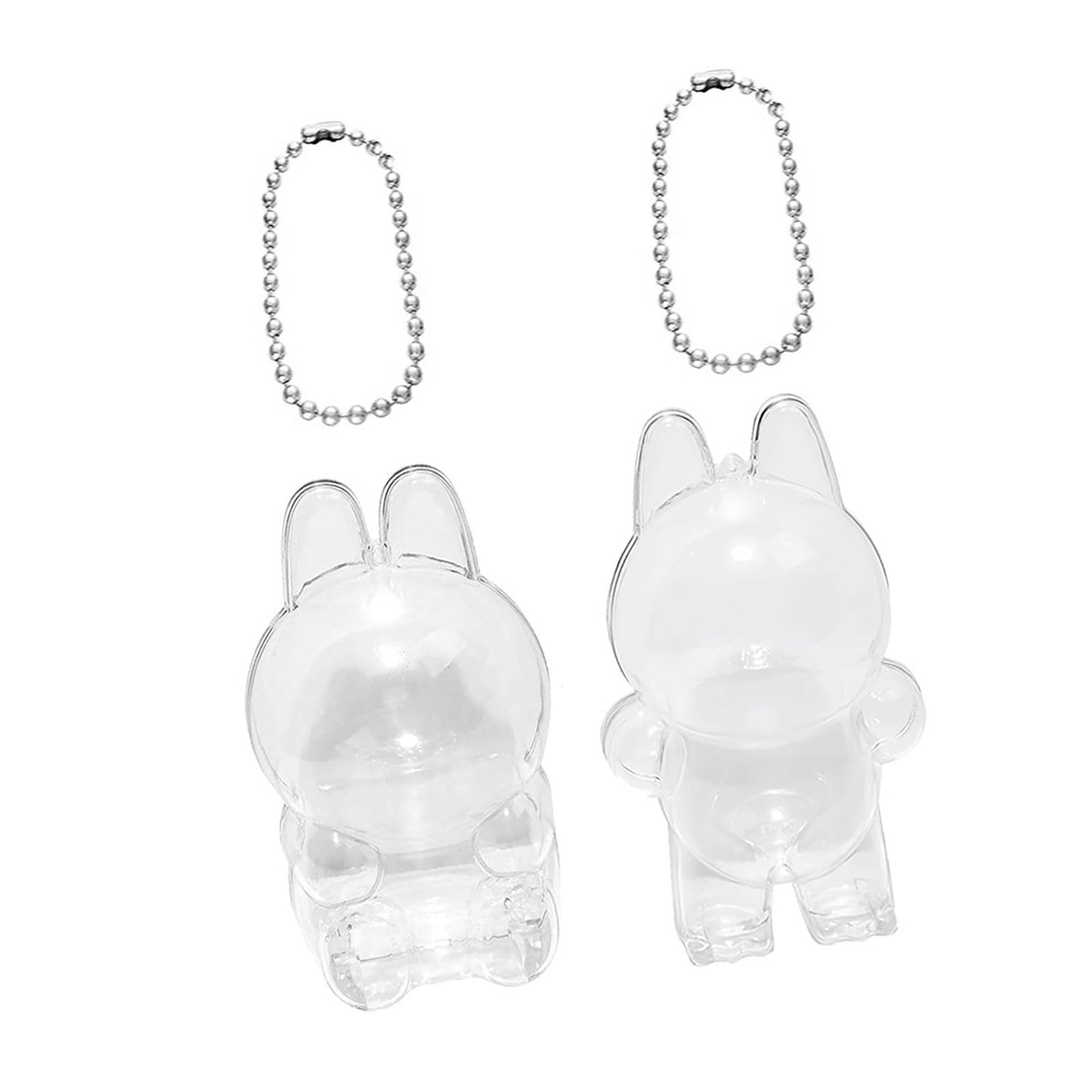 Jazuaiao Portable Storage Container for Miniature Figurines Clear Covers Against Damage and Dirt Storage Case for Figurines