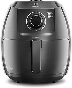 Fritadeira Elétrica sem oleo Electrolux Airfryer 5L 8 receitas pré-sugeridas desligamento automatico cesto removivel 1700W EAF50 grafite 220v por Rita Lobo