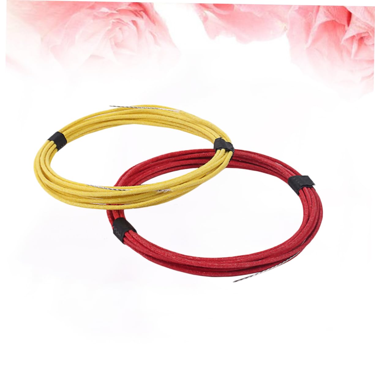 ifundom 6stücke Vintage Gitarrendraht Vorverzinnt Awg Stoffüberzug Push-back Für Gitarrenverdrahtung Und Neuverkabelung Langlebiges Material Für Einfache Handhabung