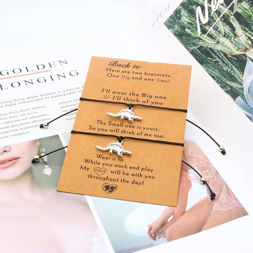 2-3Pcs Mommy and Me Love Wish Bracelets Set for Mommy and Me First Day of Classroom Jewelry4