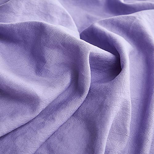 Duvet Cover - Natural Loft Queen (Daybreak Purple) - Thumbnail 3