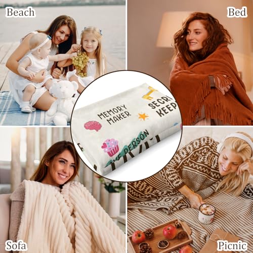 Couverture pour maman plaid de canapé chaud pour moments de détente - 8