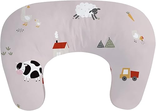 Miniatura 9 de Little Grape Land Nueva almohada de lactancia para lactancia, almohada de lactancia más grande y posicionador con funda extraíble para más apoyo,