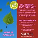 SANTE Naturkosmetik Glossy Shine Conditioner - 150 ml - mit Bio-Birkenblatt & Provitamin B5 - für glanzloses Haar - silikonfrei & vegan - dermatologisch getestet