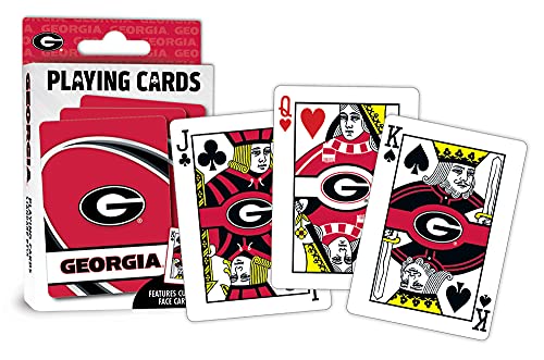 Image of MasterPieces NCAA Georgia Bulldogs, Playing Cards