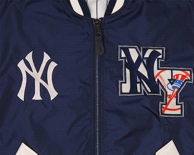 Mens Basketball NY Yanks Bomber Jacket MA-1 Baseball League Vintage New York Varsity Polyester Jacket Varsity Jacket For Men3