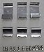 Grill Valueparts REV5051BR (Hardware Included) Stainless Steel Flame Shield Support / Burner Hanger Brackets Replacement for Char Griller 5050 Duo, 3030 Duo, Char Griller 3001 (6 Pcs, 3 Sets)