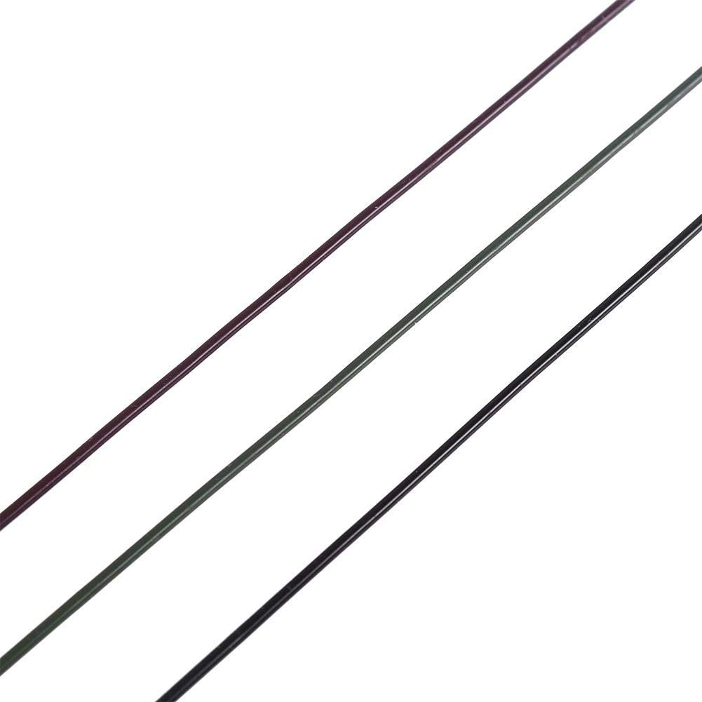 1m Línea de Pesca Línea de Pesca de la Carpa Mangas de Silicona Mangas de Silicona Anti-enredos Cebo Herramientas de Pesca - Pack de 3