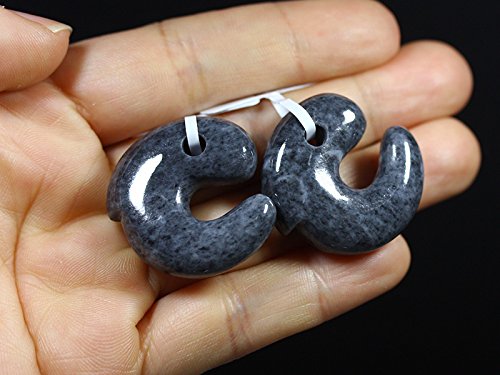 H 特大 飛龍 翡翠勾玉　　☆12,000円☆ Amazon.co.jp: 【石流通センター】【置き石】日本翡翠 (糸魚川産) 飛龍