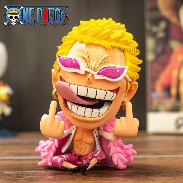 Abelestore One Piece Donquixote Doflamingo Action Figure 10 Cms PVC Anime Figurine Weeb Manga Model Toy Collectible - Image 8 thumbnail