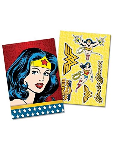 Kit Decorativo Mulher Maravilha Festcolor Vermelho/Azul