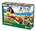 Price comparison product image BRIO World Farm Train Set for Kids Age 3 Years Up - Compatible with all BRIO Railway Sets & Accessories