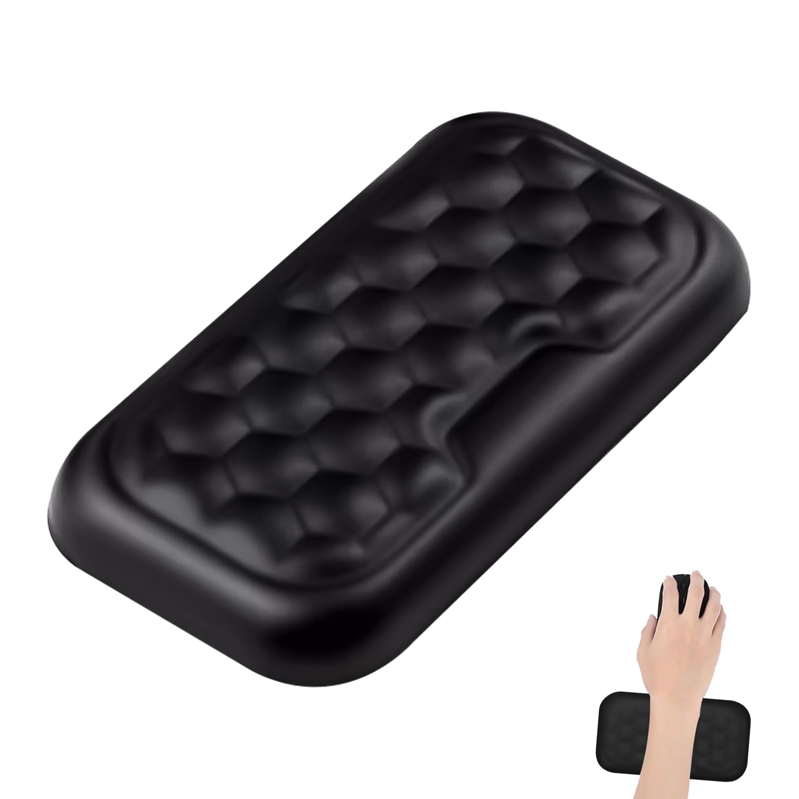 Poggiapolsi Mouse Ergonomico Memory Foam Antiscivolo per Scrivania
