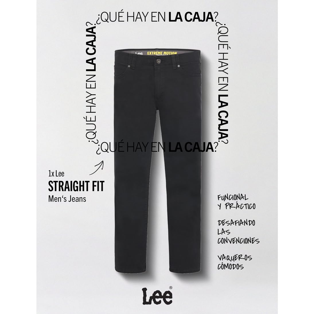 Lee Straight Fit Xm - Jeans Hombre — view 7