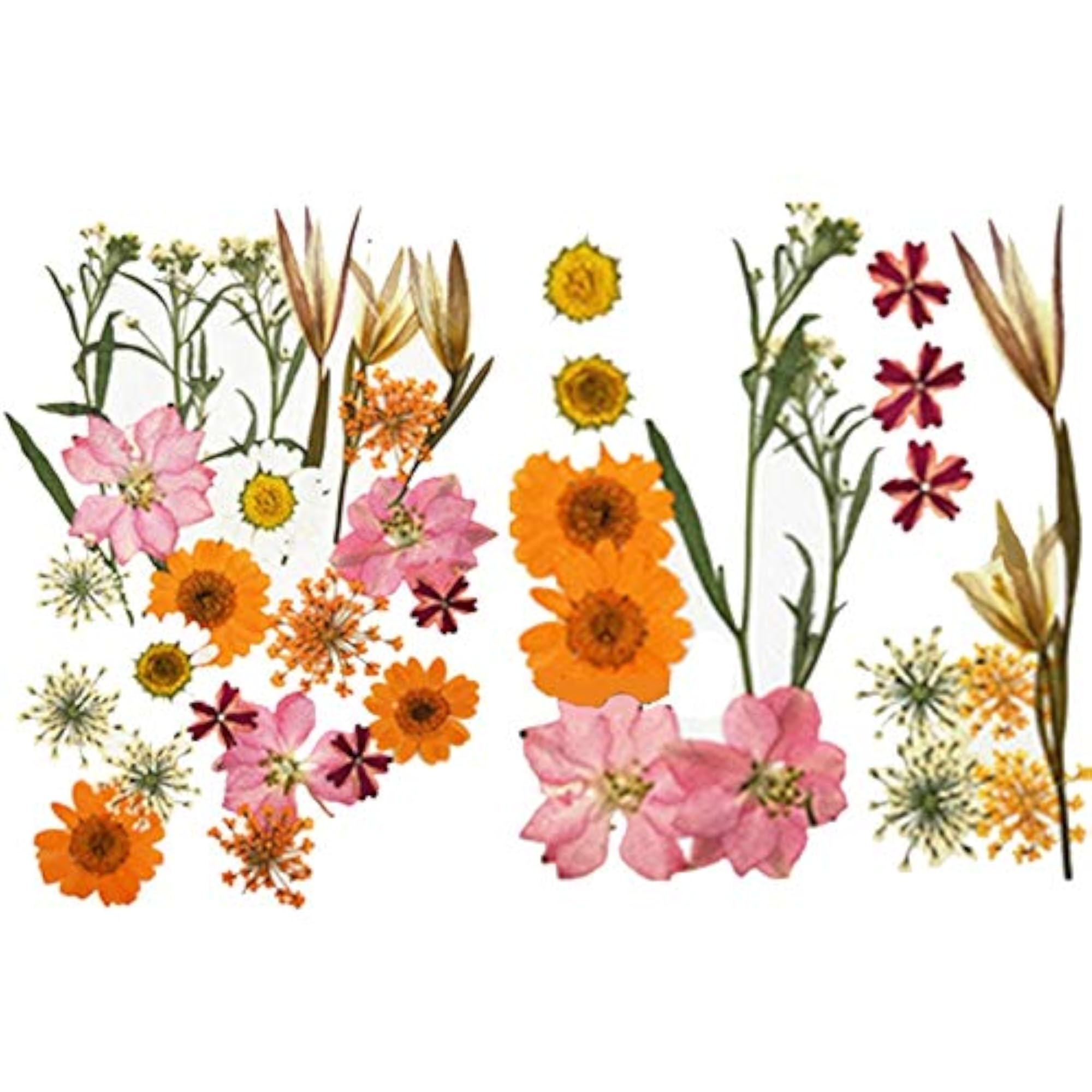 DIY Dried Flowers Craft Bookmark for Resin Art