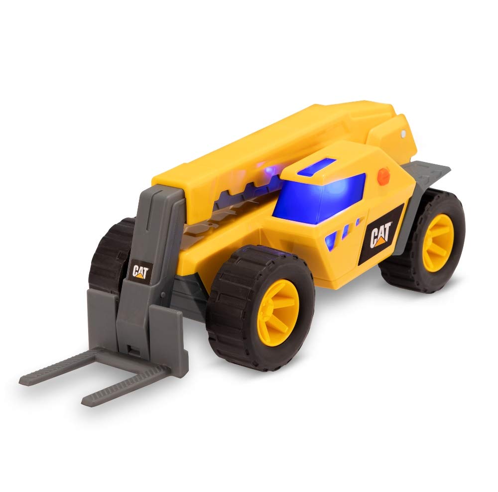 CAT Construction Toys, Future Force Telehandler Toy, with Lights and Sounds, Ages 3 and Up