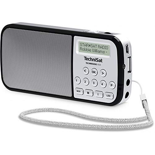 TechniSat TechniRadio RDR - draagbare DAB+ zakradio (DAB+, UKW AUX, USB, zaklamp) zilver - Image 4