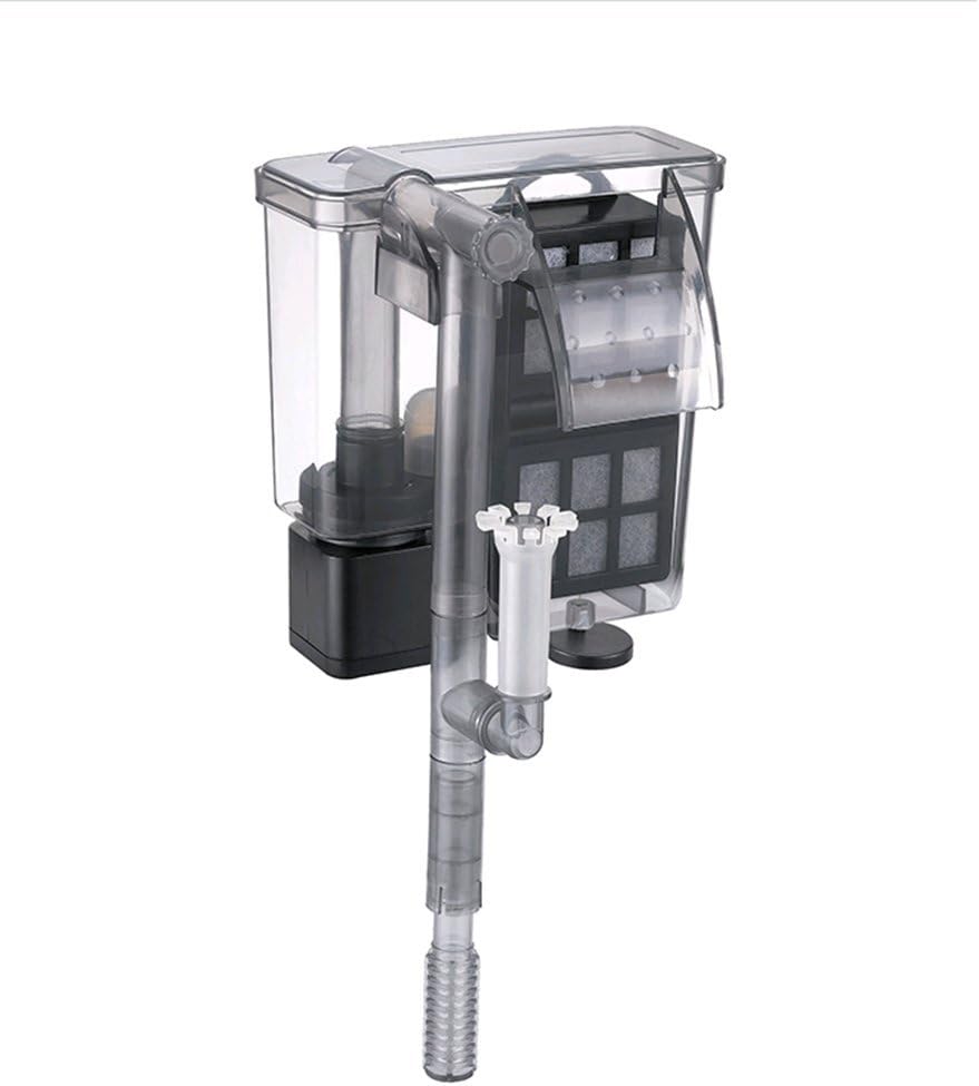 Filter Aquarium Waterfall Filter Silent Aquarium Plug-In Wall Mounted Small Oxygen Filter Pump,710