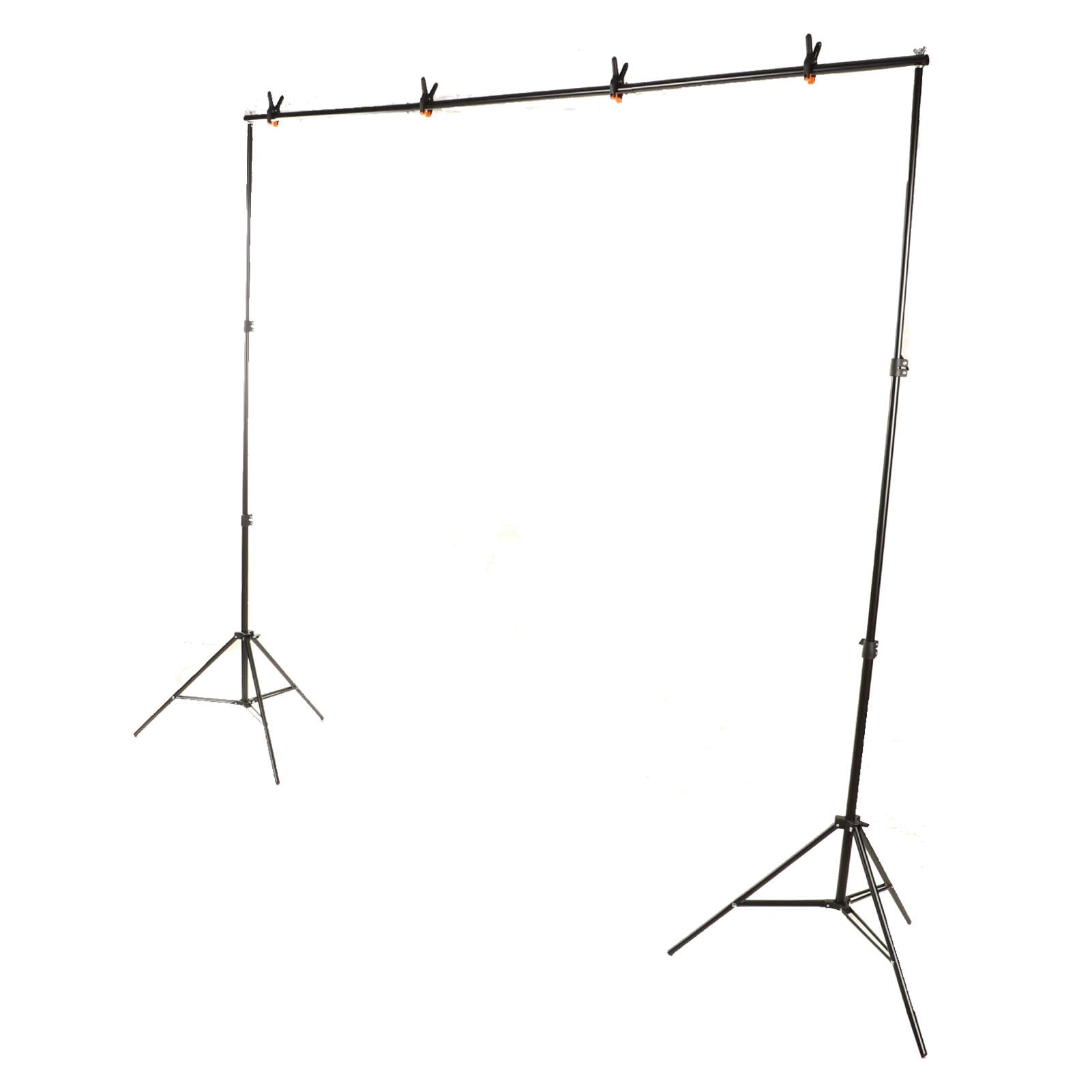 Kit de Soporte para Fondo Fotográfico, Soporte Ajustable de Aleación de Aluminio para Fotografía de Estudio y Retratos de 70 a 200cm
