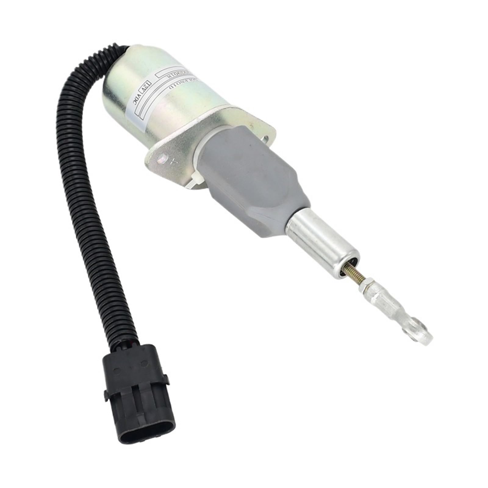 Wattsbvd One Color Fuel Stop Off Solenoid 3939018 3964621 Sa-4889-12 For Diesel Engine 6Ct 8.3L Nta855 K19 Kt38 M11 Skid Steer