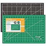 Ecraft Self Healing Cutting Mat: Double Sided 5-Ply Fabric Cutting Mat for Sewing, Quilting,...