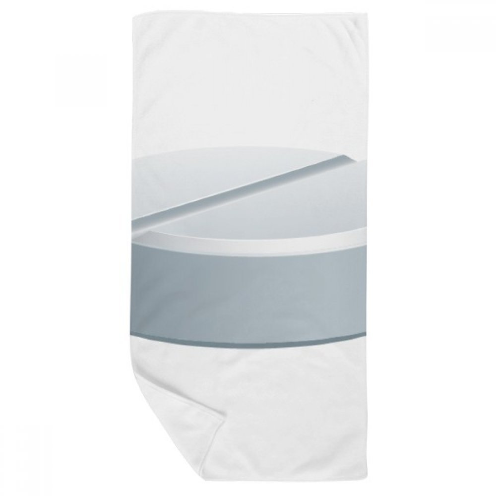 Serviette de bain doux gant de toilette 35x70cm multicolor motif pilule