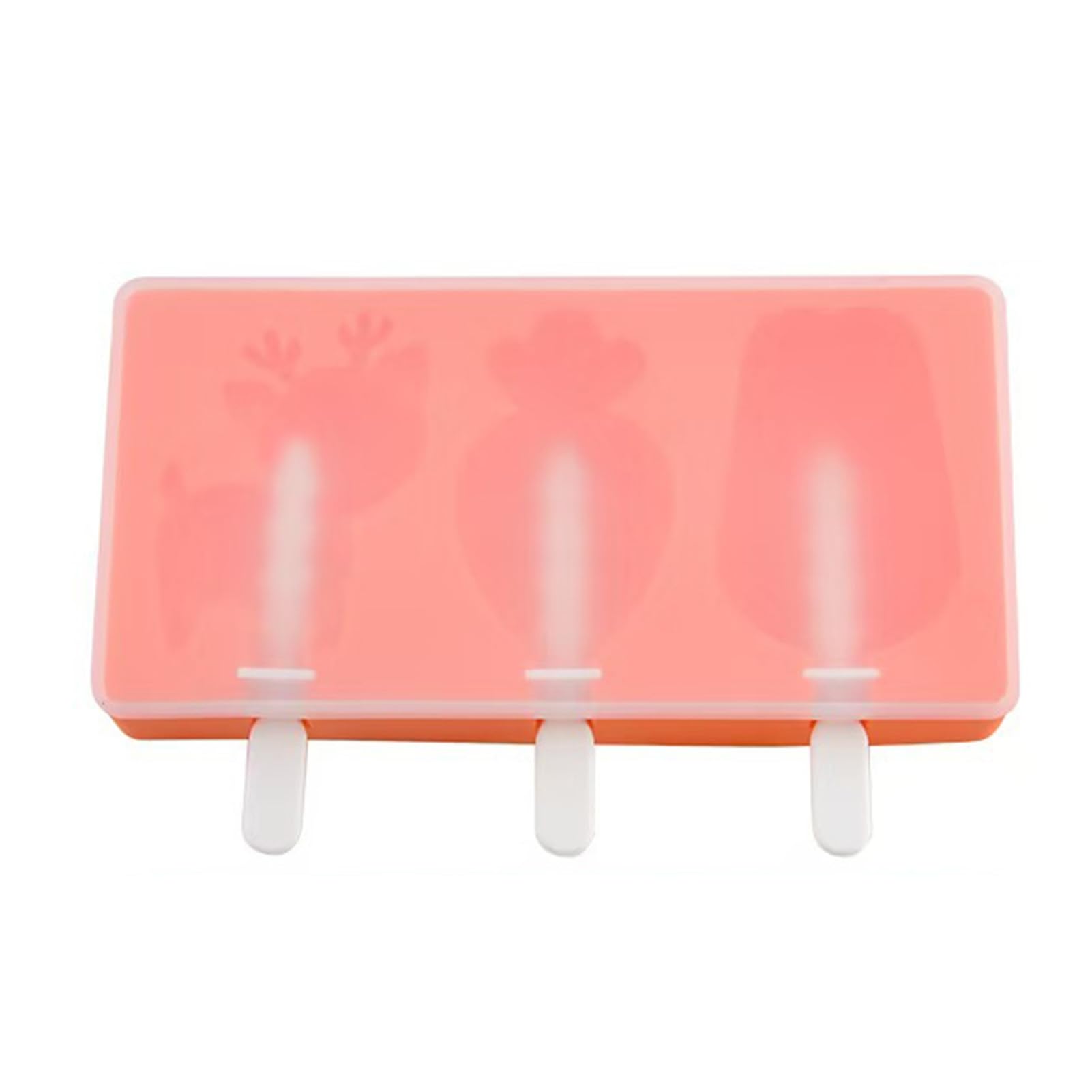 Ice Maker, DIY Silicone with Lid, BPA-Free Easy Release Animal Shape Freezer for Homemade Yogurt