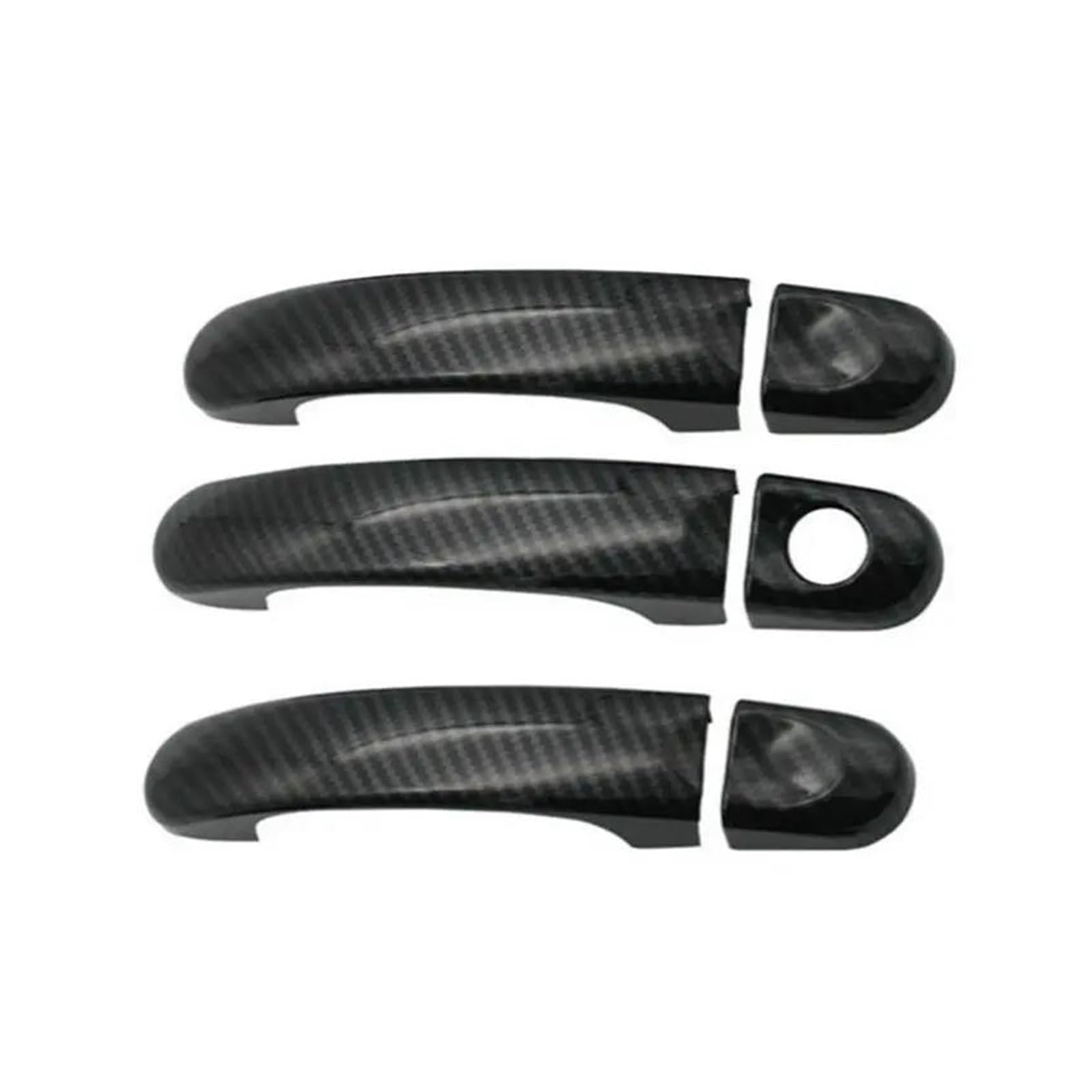 Xhgsfgasni B 3 Color For Vw T5 T6 Transporter Caravelle Multivan California Chrome Car Door Handle Cover Trim(B)