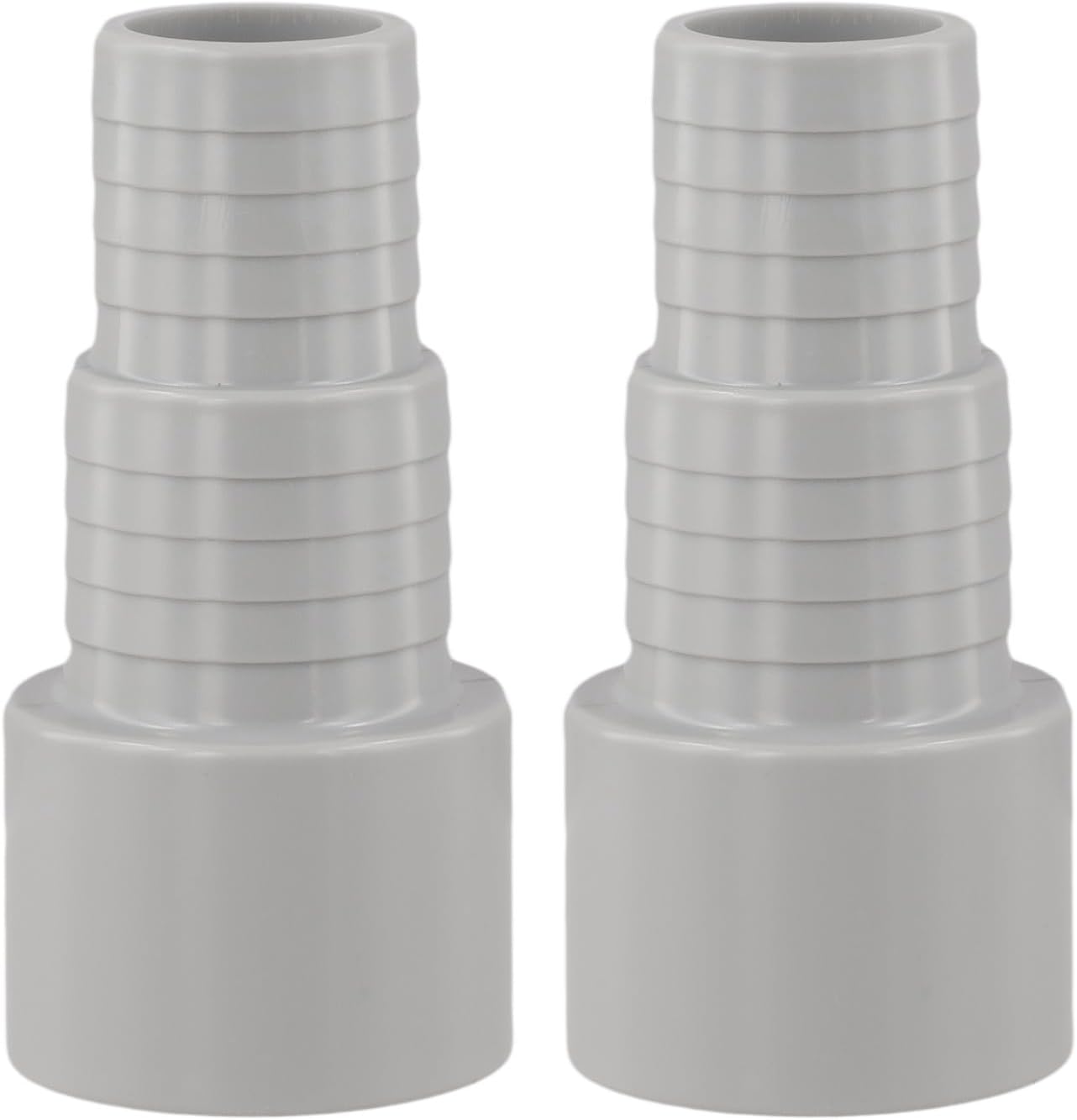 Poolpumpenschlauch, Adapter Ø50 mm auf 32/38 mm, Anschluss für 800 W Schwimmbad, Ausrüstung, ABS-Schnellanschlussverschraubung (2 Stück)