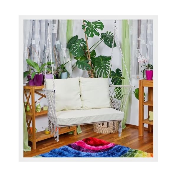Hängebank Waikiki mit Polycotton-Kissen