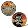 Firefighter Challenge Coin Fire Rescue Prayer Coin