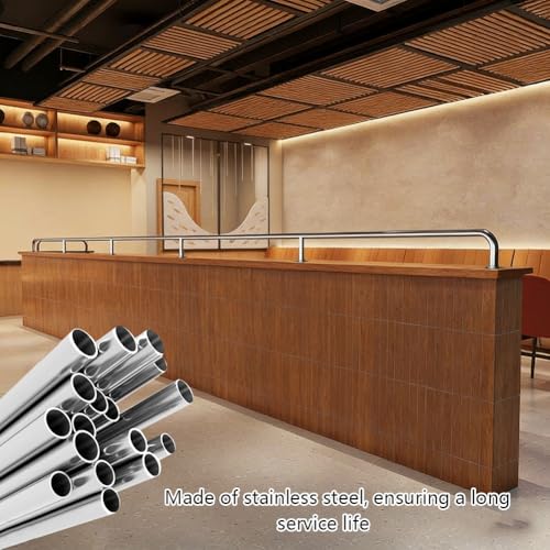 Main courante en acier inoxydable barrière garde-corps de restaurant - 5