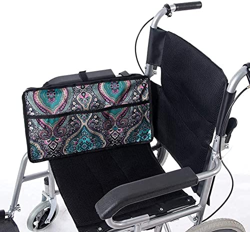 Multifunktionale Rollstuhltasche für Schlüssel, Handys und Gläser, geeignet für elektrische Handrollstühle und Personensessel Cover