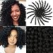 3 Pcs Wand Curly Braids 8 Inch Natural Black Jamaican Bounce African Collection Crochet Braiding Hair Havana Mambo Twist Hair 20 Strands 1B