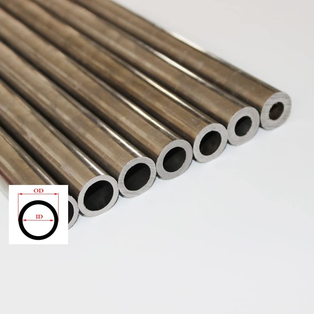 Edelstahlrohr, 1 Stück Außendurchmesser 30 mm, legierte Präzisionsstahlrohre, nahtloses Stahlrohr, for Heimdekoration, rundes Rohr/Außendurchmesser 30 mm, Länge 500 mm, Innendurchmesser 26 mm ( Color