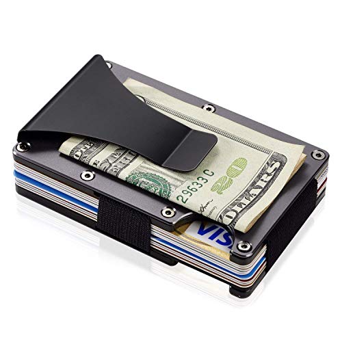 Image of HONB Money Clip Credit Card Holder Gift for Bridesmaid Groomsman Father's Day Mother's Day Birthday