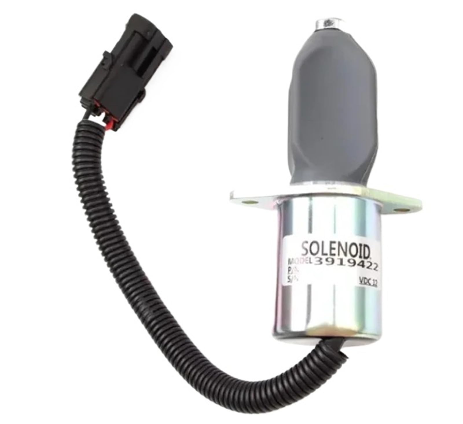 Électrovanne d'arrêt de carburant 12V 3919422 Ford 5.9L Cummins 8.3L SA-4026 espacement 2-1/2