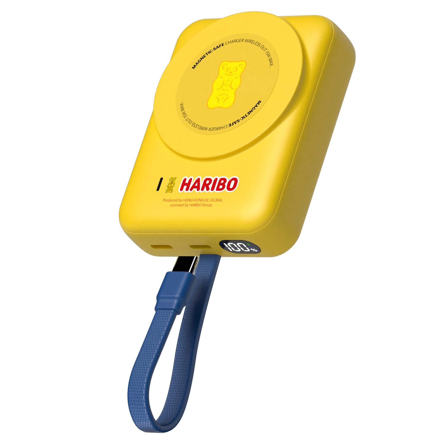 Amazon | Haribo ミニモバイルバッテリー 10000mAh（ワイヤレス