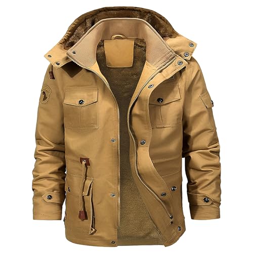 Parka doublure en laine ZDJSWJ veste d'hiver épaisse haut de gamme