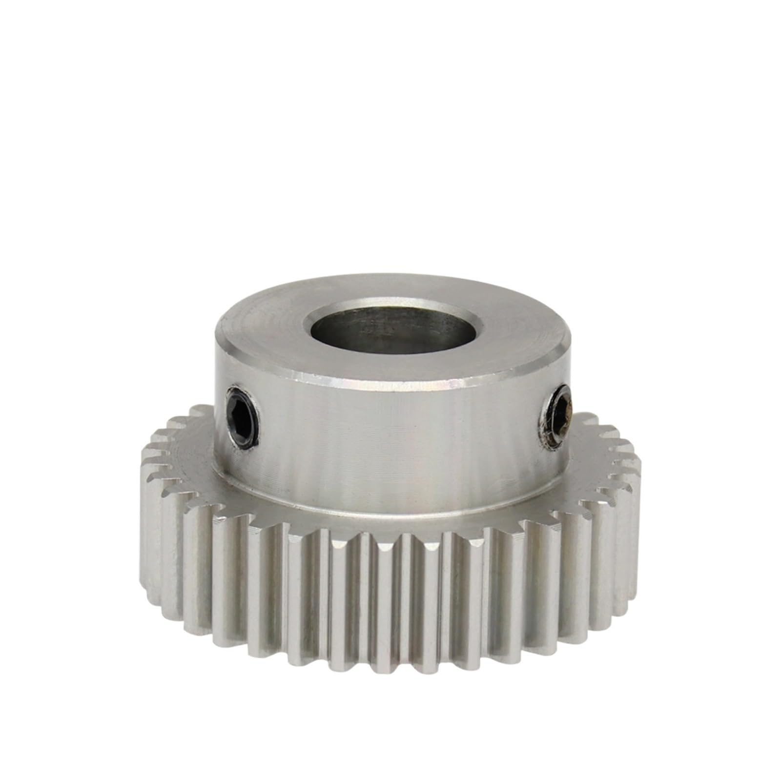 Bevel Gear Pinion Hardware Mechanical 1pcs Gear Wheel 1M-32T/33T Bore Size 8/10/12/14 Mm 304 Stainless Steel Pinion Gear Teeth Thickness 10 Mm Total Height 20 Mm(1M32T (Bore 10 mm))