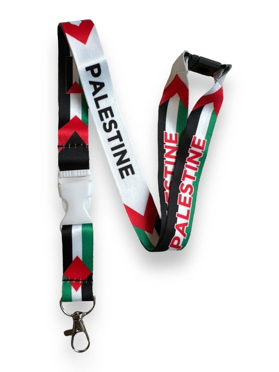PAC Supplies Global Palestine Flag Lanyard/Badge Holder (1)