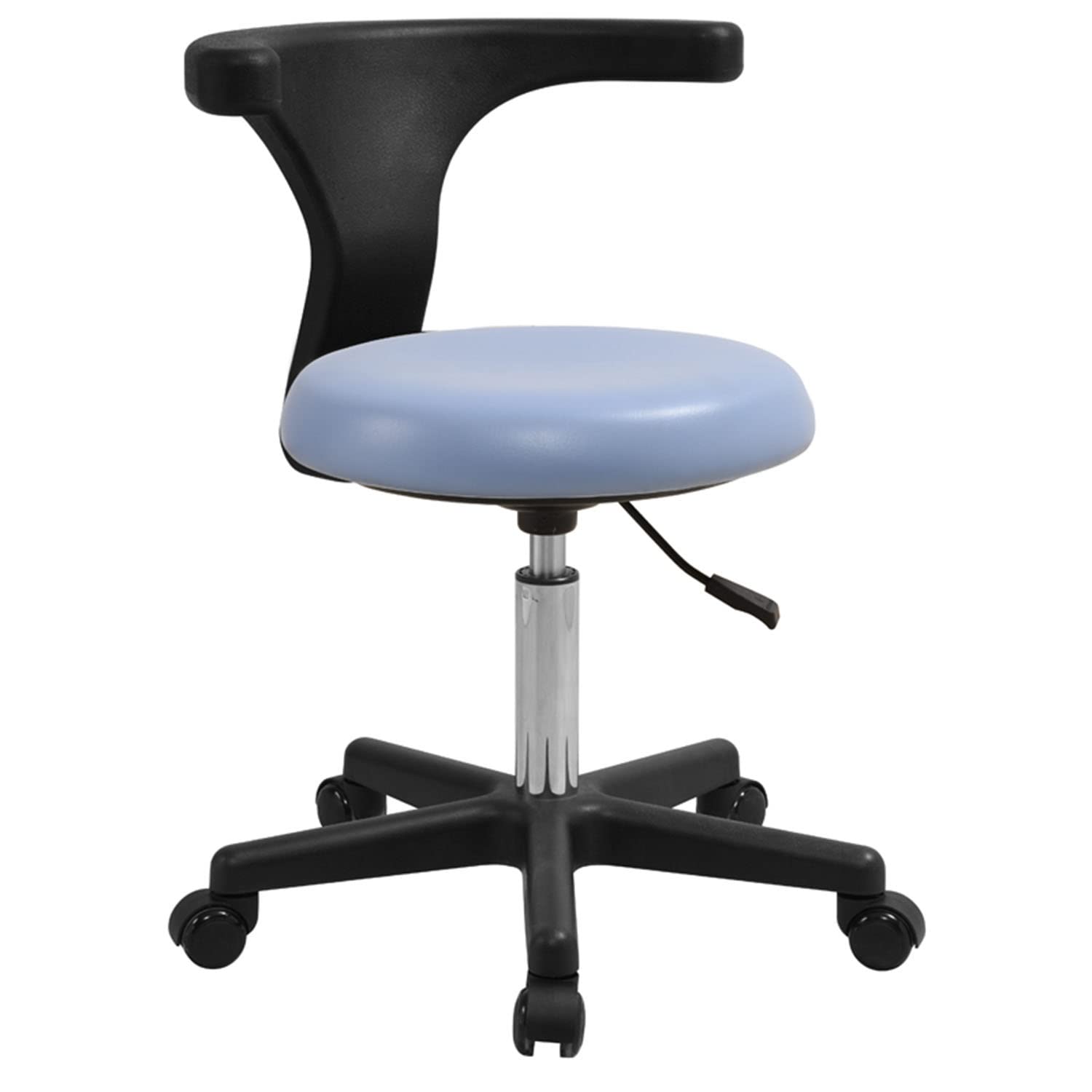 Dental Stool Height Adjustable Chair with 360 Degree Rotation Backrest and Seat - Medical Dentist Chair Dental Mobile Chair
