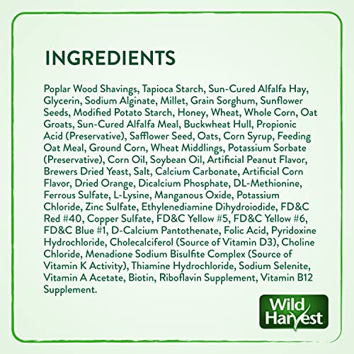 Wild Harvest Stuffed Logz 1 Count, Edible Treat For Rabbits, Guinea Pigs And Chinchillas, Artificial Peanut Butter Flavor #TOP5